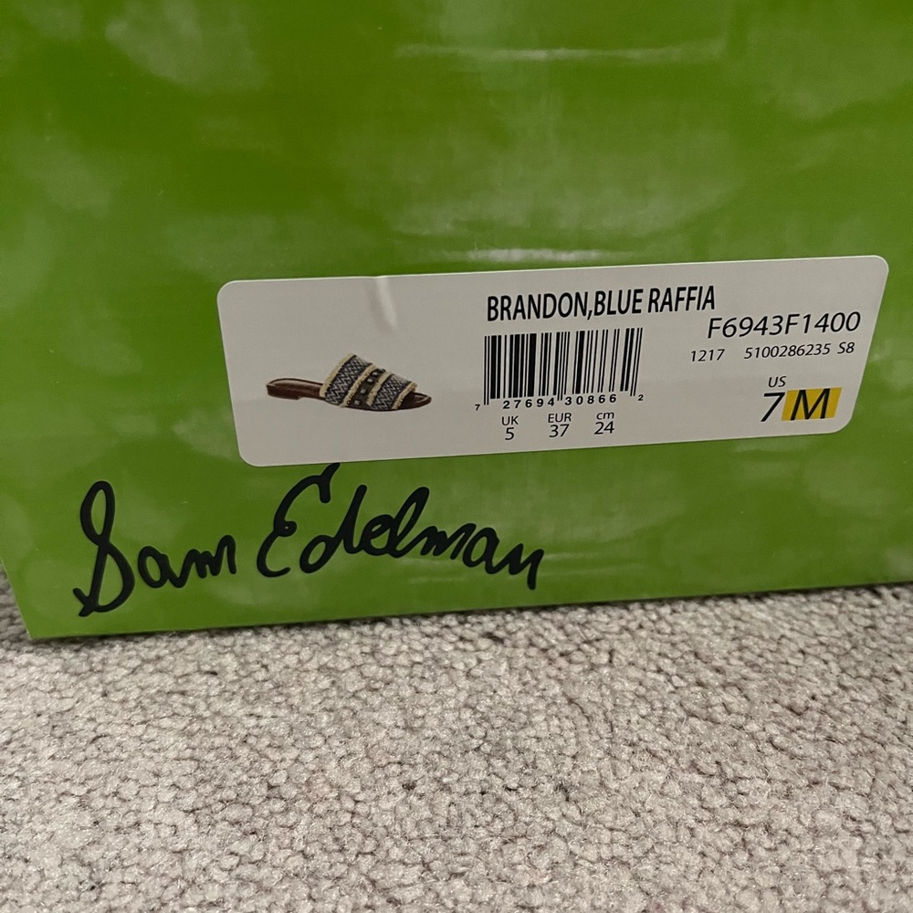 Sam Edelman raffia sandals - Picture 5 of 6